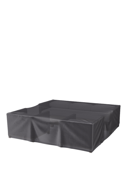 Pacific Square Garden Lounging Set Platinum Aerocover, 235 x 70cm, 