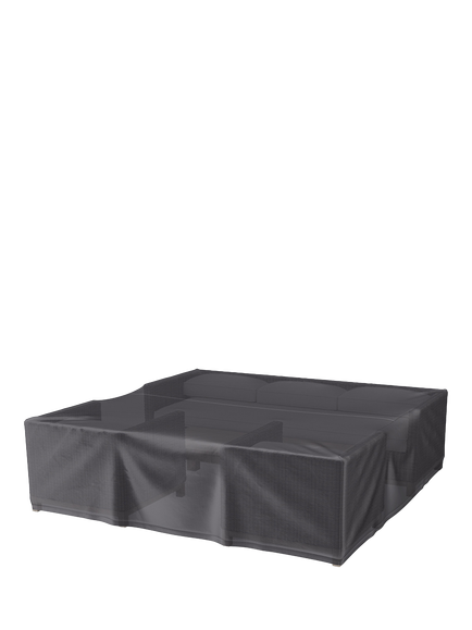 Pacific Square Garden Lounging Set Platinum Aerocover, 275 x 70cm, 
