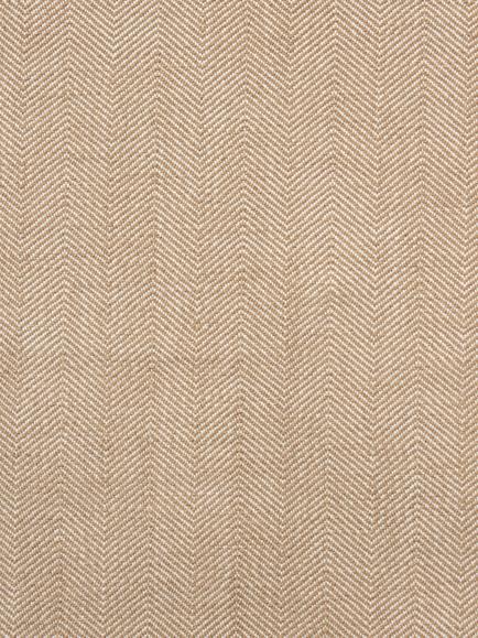 John Lewis Easy Clean Herringbone Wool Fabric, Ginger, Price Band E, Ginger