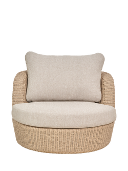 Pacific Kampala Wicker Garden Lounge Chair, Natural, Natural