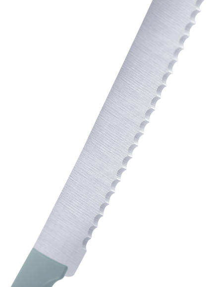 WÜSTHOF Gourmet Bread Knife, 20cm, Quiet Blue - view 2, Quiet Blue
