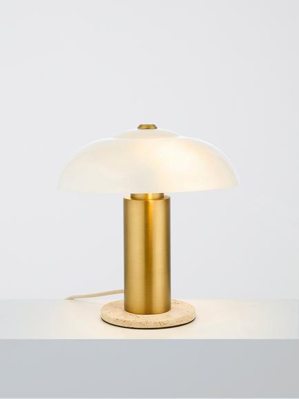 John Lewis Marlo Table Lamp, Antique Brass, Antique Brass