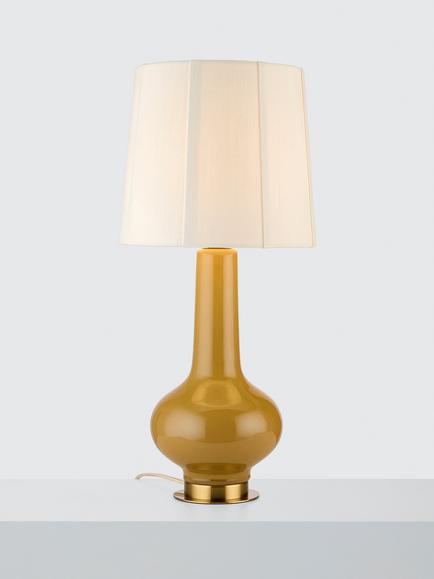 John Lewis Penrose Ceramic Table Lamp, Warm Sand