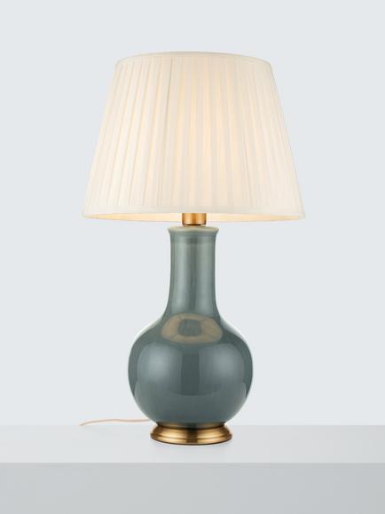 John Lewis Hatherleigh Ceramic Table Lamp, Heritage Grey
