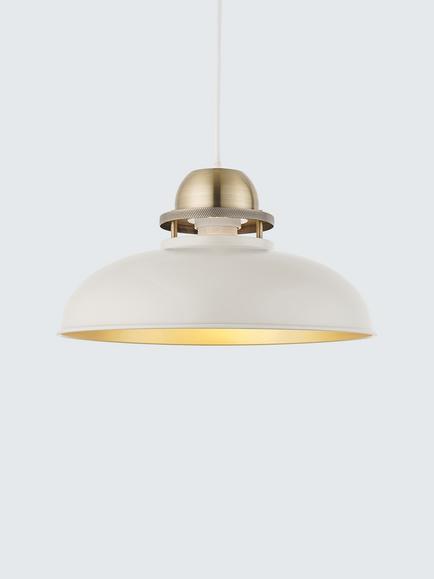 John Lewis Baldwin Easy Fit Pendant Ceiling Shade, Putty, Putty