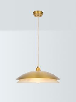 John Lewis Kiro Pendant Ceiling Light, Antique Brass, Antique Brass