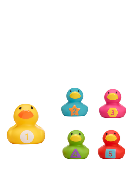 Munchkin Ducks Baby Bath Toys, Pack of 5, Multi