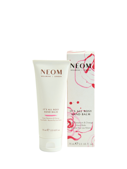NEOM Wellbeing London Its All Rosy Hand Balm, 75ml, Clear