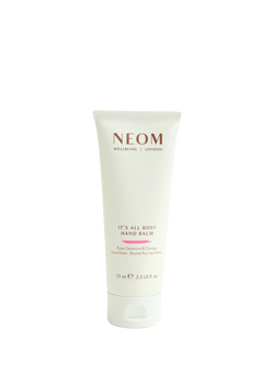 NEOM Wellbeing London Its All Rosy Hand Balm, 75ml - view 2, Clear