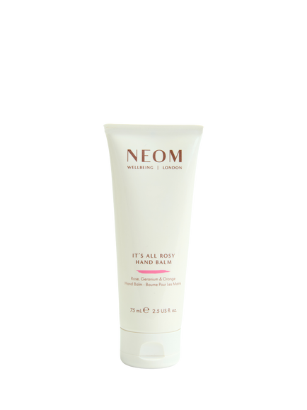 NEOM Wellbeing London Its All Rosy Hand Balm, 75ml - view 2, Clear