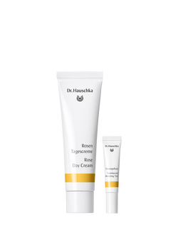Dr Hauschka Rose Day Cream 30ml Skincare Gift Set, Clear