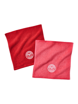 Christy Wimbledon Face Cloths, Pack of 2, Strawberry Pink, Strawberry Pink