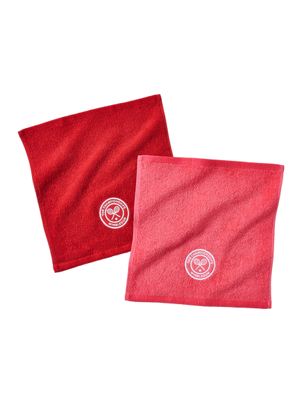 Christy Wimbledon Face Cloths, Pack of 2, Strawberry Pink, Strawberry Pink