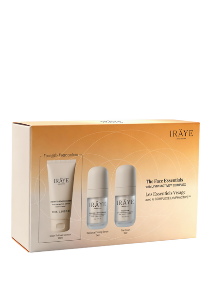 IRÄYE Skincare The Face Essentials Skincare Gift Set, Clear