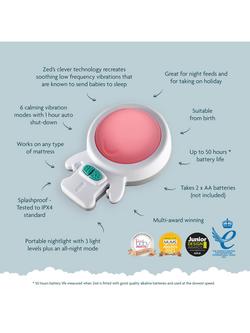 Rockit Zed Vibration Sleep Aid & Night Light - view 2, White