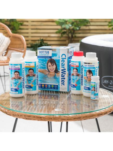 Clearwater Hot Tub Chemical Starter Kit - view 2, Blue