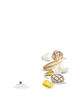 Chronicle Books Brie & Baguettes Note Cards, Set of 20, Multi - view 2, Multi