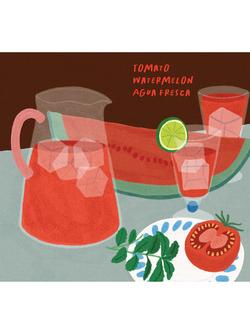 Chronicle Books The Tomato Recipe Deck - view 2, Red