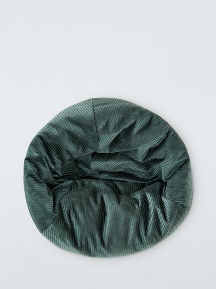 John Lewis Jumbo Corduroy Beanbag - view 2, Lagoon