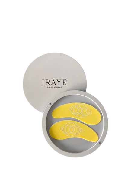IRÄYE Skincare Limited Edition Reusable Eye Patches Energy Edit, x 1 Pair, Clear