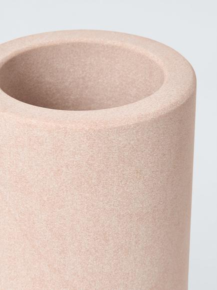 John Lewis Pink Sandstone Bathroom Tumbler - view 2, Pink
