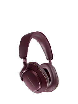 Bowers & Wilkins PX7 S3 Noise Cancelling Wireless Over Ear Headphones, Vintage Maroon, Vintage Maroon