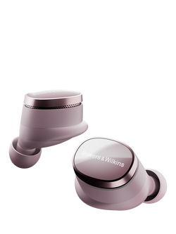 Bowers & Wilkins Pi8 Wireless In-Ear Headphones with Mic/Remote, Pale Mauve, Pale Mauve