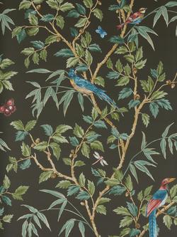 Colefax and Fowler Ashdown Wallpaper, Black