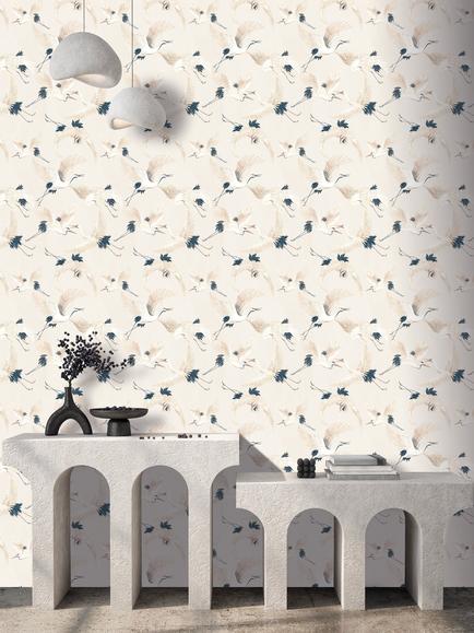 Galerie Crane Birds Wallpaper Mural - view 2, Dw2018