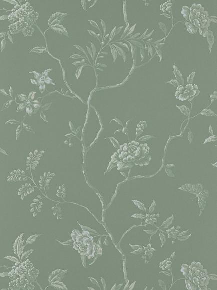 Colefax and Fowler Delancey Wallpaper, Celadon