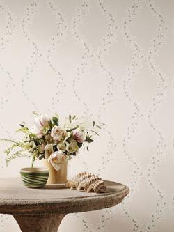Colefax and Fowler Liliana Wallpaper - view 2, Ivory