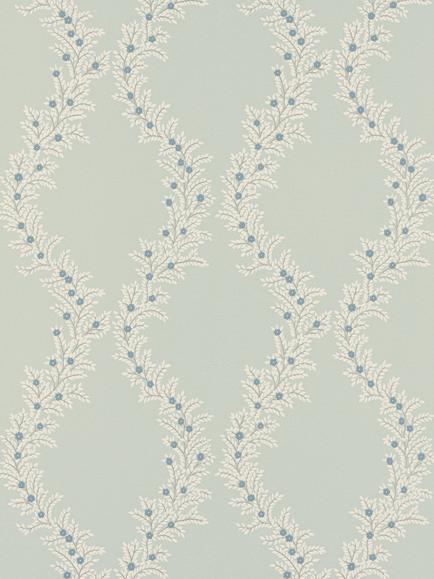 Colefax and Fowler Liliana Wallpaper, Old Blue