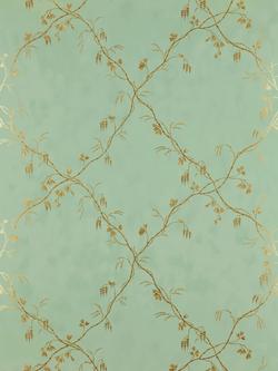 Colefax and Fowler Roussillon Wallpaper, Aqua