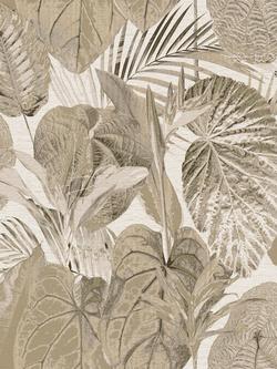 Galerie Textured Jungle Leaves Wallpaper, Fl61156