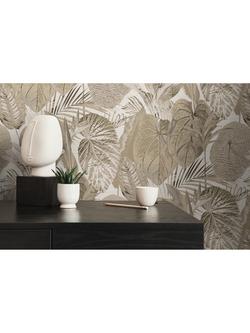 Galerie Textured Jungle Leaves Wallpaper - view 2, Fl61156