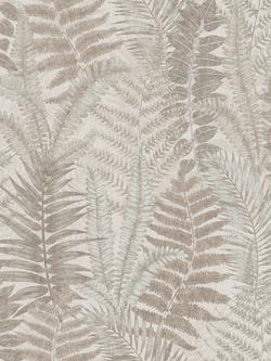 Galerie Textured Fern Leaves Vinyl Wallpaper, Fl61120