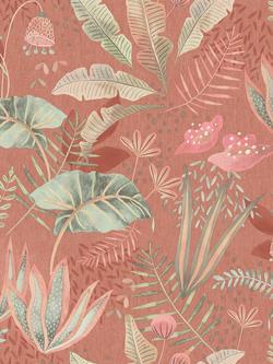 Galerie Textured Fern Leaves Vinyl Wallpaper, Fl61122