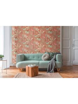 Galerie Textured Fern Leaves Vinyl Wallpaper - view 2, Fl61122