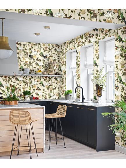 Cole & Son Baobab Botanica Wallpaper - view 2, Stone