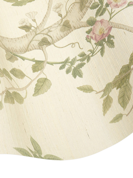 Cole & Son Seasonal Woods Wallpaper, Oat Nat Grasscloth - view 2, Oat Nat Grasscloth