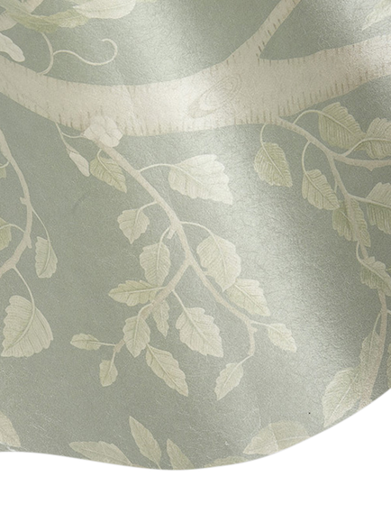 Cole & Son Seasonal Woods Wallpaper - view 2, Sage Pearl