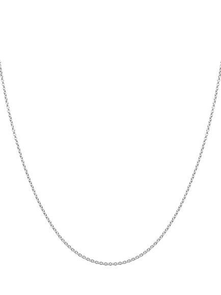 Monica Vinader Sterling Silver Fine Chain Necklace, Silver