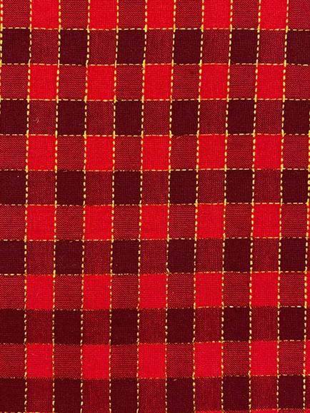 John Louden Sparkly Check Craft Fabric, Multi, Multi