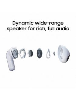 Samsung Galaxy Buds4 True Wireless Earbuds with Galaxy AI & Active Noise Cancellation - view 2, White