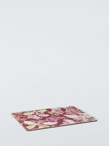 John Lewis Pomegranate & Berry Cork-Backed Placemat, Red/Multi - view 2, Multi