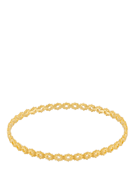 Rachel Jackson London Eternal Sun Bangle, Gold, Gold