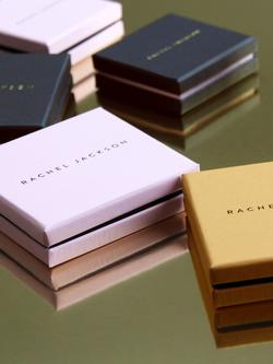 Rachel Jackson London Vitality Carnelian T-Bar Huggie Hoop Earrings, Gp - view 2, Gp