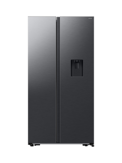 Samsung Series 7 RS57DG410EB4EU Freestanding 70/30 Smart American Style Fridge Freezer with SpaceMax™, Black, Black