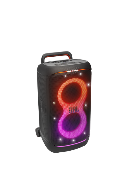 JBL PartyBox 520 Bluetooth Speaker with Lights, Black, Black