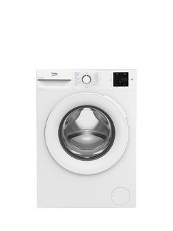 Beko B3W31041W Freestanding Washing Machine, 10kg Load, 1400rpm Spin, White, White